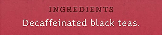 Stash Tea Decaf English Breakfast Black Tea - Decaf, Non-GMO Project Verified Premium Tea with No Artificial Ingredients, 18 Count (Pack of 6) - 108 Bags Total