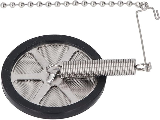 BAFOVY Reusable Coffee Filter for Siphon Coffee Maker, Stainless Steel Syphon Coffee Filter Lightweight with Chain for Rich Flavor, fine Quality Coffee, purer Taste, Rich Flavor