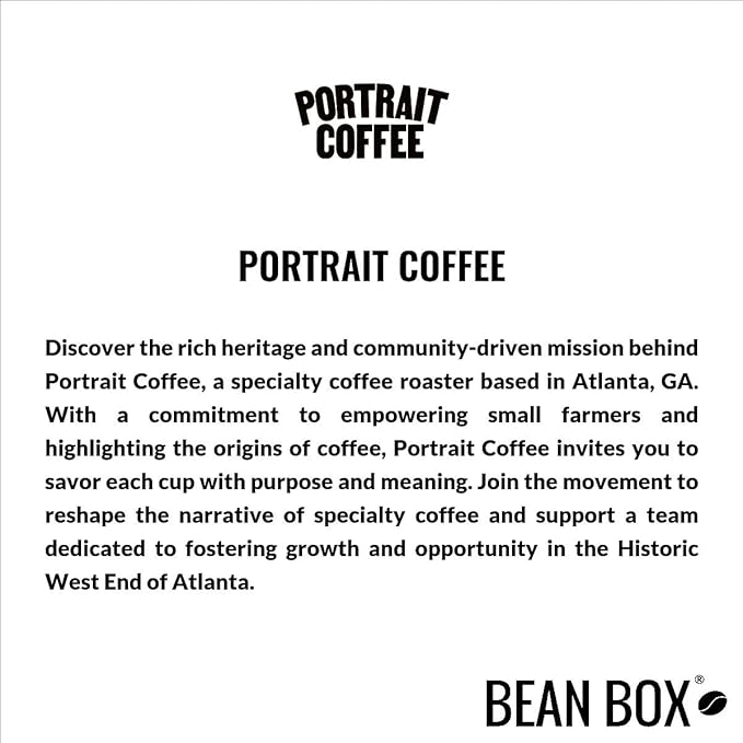 Bean Box Sampler - Roasted by Portrait, 2-Pack, Whole Bean Coffee, Gourmet Coffee