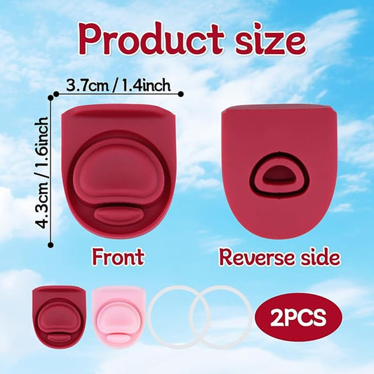 2 Sets Replacement Rubber Stopper and O Ring Gasket Compatible with Owala FreeSip 24oz 32oz,Water Bottle Lid Insert Cap Seal Parts for Owala 16/19/24/32/40oz Mouthpiece Accessories B2S4