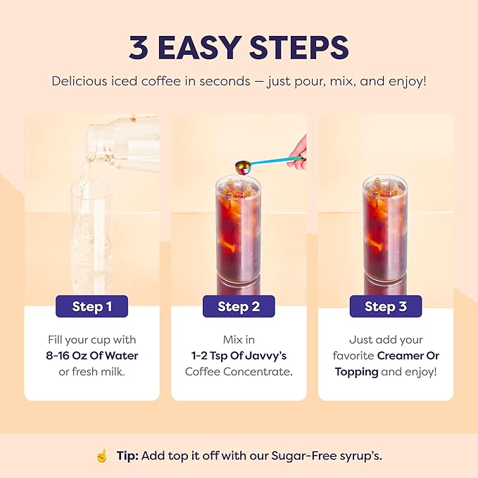 Coffee Concentrate - Cold Brew Coffee, Perfect for Hot or Iced Instant Coffees, Hot Drinks, Cold Brew Concentrate, 2 Pack - Caramel