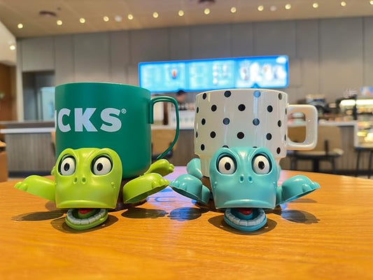 XYG® 2 PCs Turtle Coaster, 3D Printed Funny Tea Coasters with Funny Expression, Turtle Cup Holder, Insulated Drink Mat Wine Coffee Glasses Home Decor & Kitchen Accessories, Gag Gift for Tortoise Lover