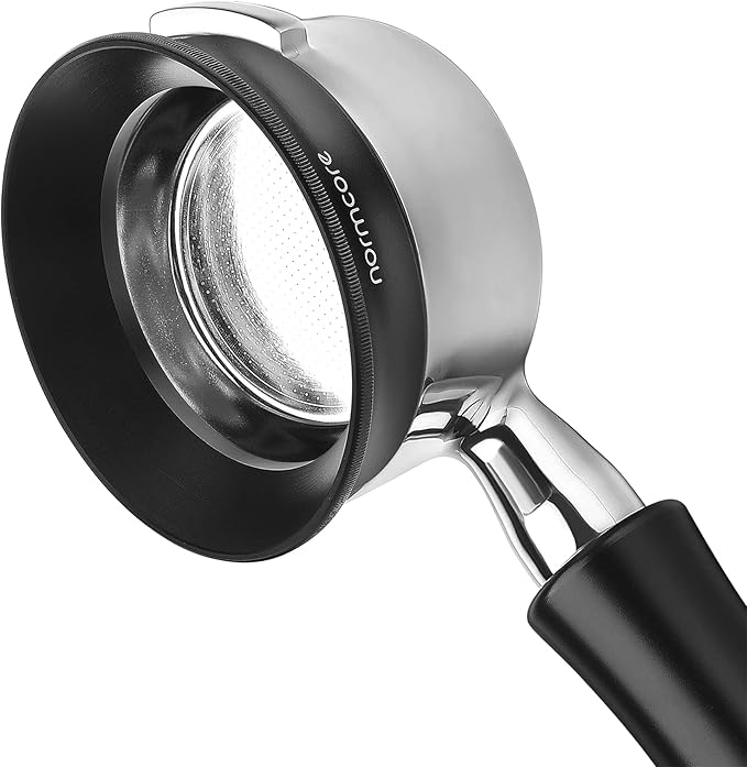 Normcore 58mm Magnetic Dosing Funnel V2 - Espresso Coffee Dosing Ring - 18mm Anodized Aluminum with 9 magnetized Steel Compatible with 58mm Portafilter