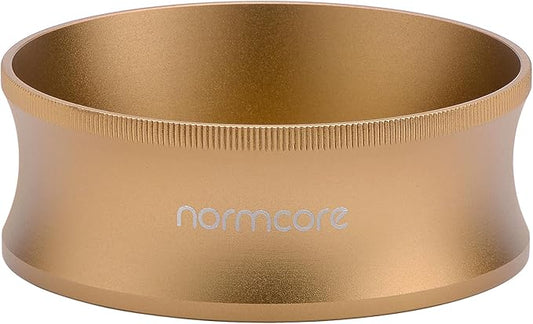 Normcore 54mm Magnetic Dosing Funnel, Espresso Coffee Dosing Ring, 28mm Anodized Aluminum with 6 Neodymium Magnets Fits Breville Sage 54mm Portafilter, Bronze