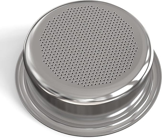 IMS Basket 58mm 18 gram Nanotech - Baristapro Precision Ridgeless Double Espresso Basket Filter fits most 58mm Portafilter. Make Superior Expresso Coffee Shots! Includes Gladwise Coffee Card
