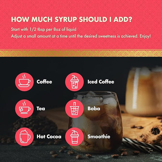 ChocZero Sugar Free Strawberry Flavoring Syrup – Keto Friendly, Zero Sugar & Low Calorie, No Sugar Alcohols – 25.4 Fl Oz