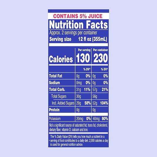 AriZona Rizzler Berry, Fruit Juice Soda Drink, Lightly Carbonated - Big Can, 22 Fl Oz (Pack of 12)