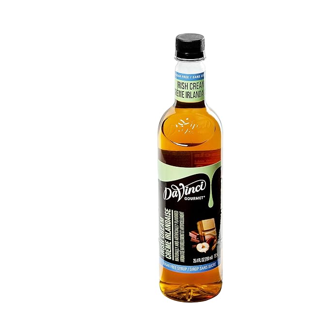 DaVinci Gourmet Sugar-Free Irish Cream Syrup, 25.4 Fluid Ounces (Pack of 4)