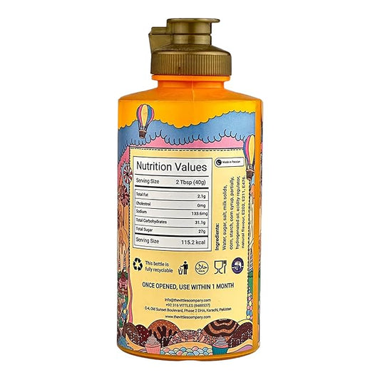 The Vittles Company Butterscotch Syrup | 16 oz | Caramel Sauce | Topping for Desserts, Ice Cream, Coffee, Sundae, Snacks, Drinks & Beverages - Gluten Free