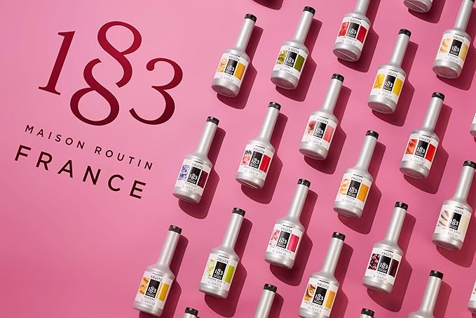 1883 Dragon Fruit Purée – Premium French Fruit Purée for Cocktails, Smoothies, Desserts & More – Vibrant Exotic Flavor – 1 Liter Bottle