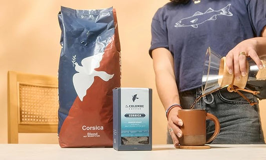 La Colombe Corsica Dark Roast Drip Grind Ground Coffee - Notes of Baker's Chocolate, Red Wine & Spices, 5 Pound (Pack of 1)