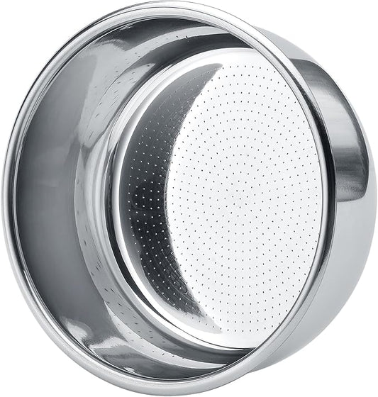 Normcore 57mm Precision High Extraction Espresso Basket – Fits Lelit Anna, 18g, 0.28mm Holes, Includes 200 Papers & Puck Screen