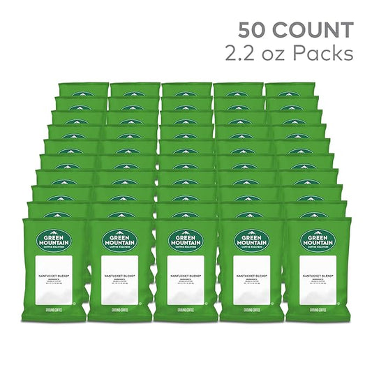 Green Mountain Coffee Roasters Nantucket Blend, Keurig Fractional Packs, 50 Count, 2.2 oz