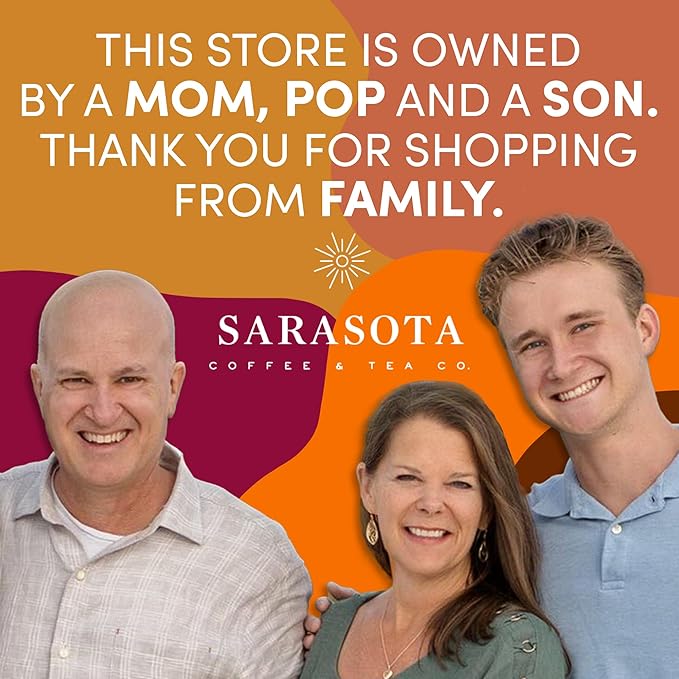 Coffee Gift Set Sampler – Flavored Ground Variety Pack | Medium Roast Low Acid Mold-Free Packets | Gourmet Pre-Measured 2oz Bags for 12 Cup Drip Makers, 12-Count – Sarasota