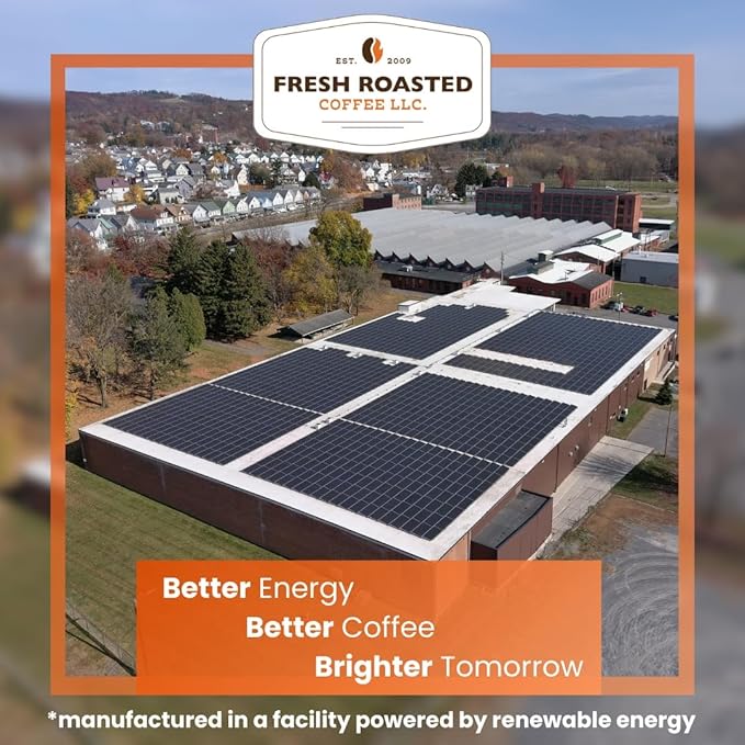 Fresh Roasted Coffee, Kenya AA, Med-Dark Roast, 24 Pods for K Cup Brewers