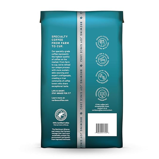 Caribou Coffee, Light Roast Ground Coffee - Daybreak Morning Blend Bag - Packaging May Vary, 20 Ounce (Pack of 3)