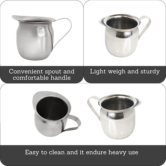 IMUSA 8oz Stainless Steel Bell Creamer