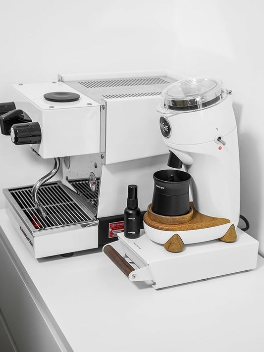 Normcore 58mm 2-in-1 Magnetic Dosing Cup, Espresso Dosing Funnel with Portafilter Dosing Cup, Barista Coffee Grinder Dosing Tools Fit 58 mm Basket, Matte Black Anodized Aluminum, New Upgraded