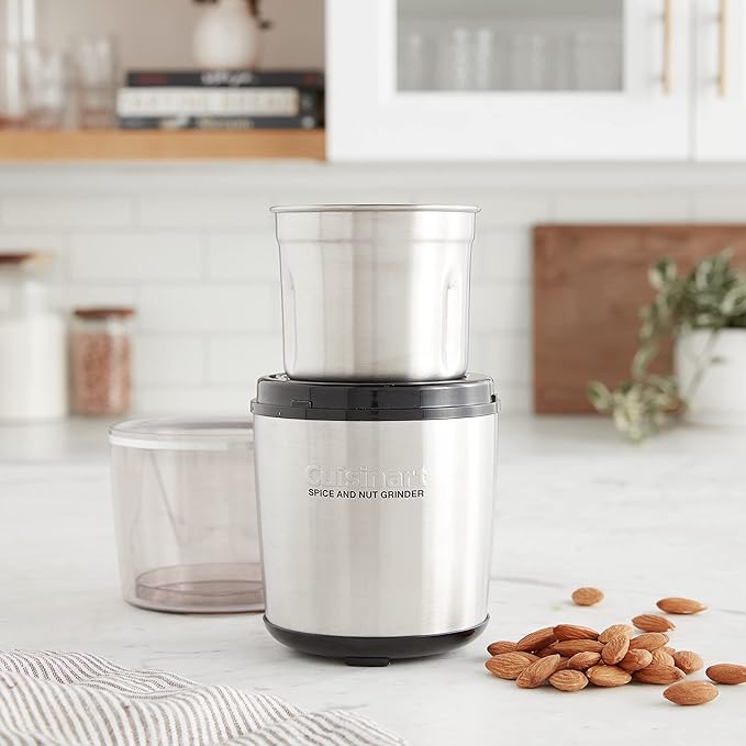 Cuisinart SG-10 Electric Spice-and-Nut Grinder,Stainless/Black,Mini,(Pack of 4)