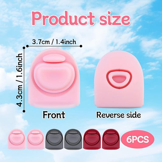 6 Pcs Replacement Seal Stopper Compatible with Owala FreeSip 16oz 32oz,Bottle Top Gasket Lid for Owala 16/19/24/32/40oz Seal Mouth Cap Silicone Stopper Parts Insert Accessories(3 colors 4)