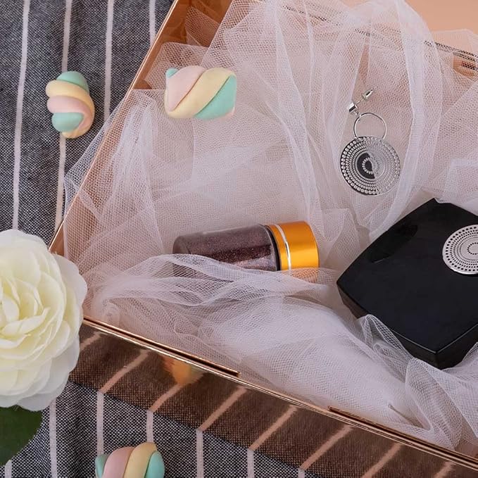 10 Small Rose Gold Gift Boxes 9.5x7x4 Inches, Magnetic Gift Box with Lid for Gift Packaging, Wholesale gift boxes for Presents, Bridesmaid Proposal Boxes (Glossy Rose Gold, 10pcs/pack)