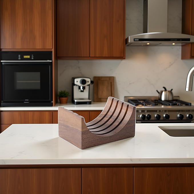 Espresso-Puck Screen Walnut-Stand Coffee Reusable Filter For Espresso-Portafilter Holder Wooden-Stand For 51/53/58mm Coffee Filter Screen Holder Coffee Machine Accessories