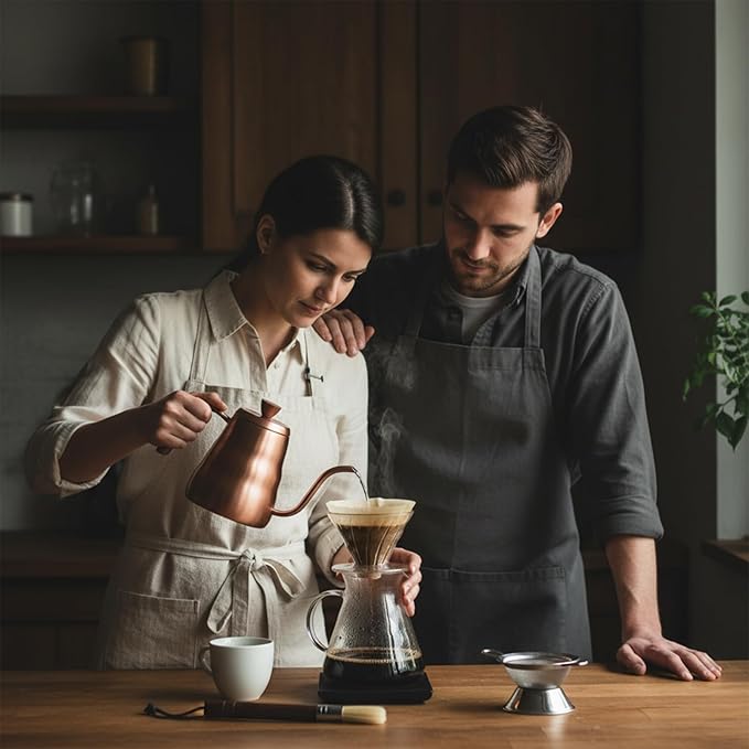 MBAIYO 2 Pack Coffee Grinder Cleaning Brush, Espresso Machine Cleaning Brush with Wood Handle, Barista Tools Coffee Grinder Cleaner Bar Accessories with PU Hanging Loop