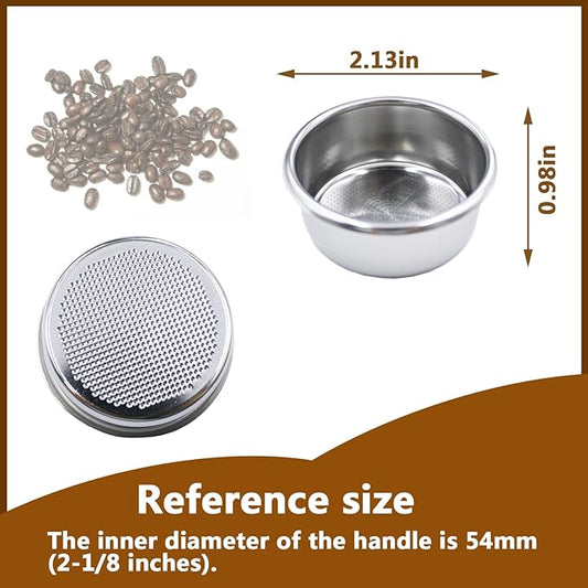 54mm Coffee Filter Basket Replacement for Breville Express Coffee Filter Basket (1 Pcs)