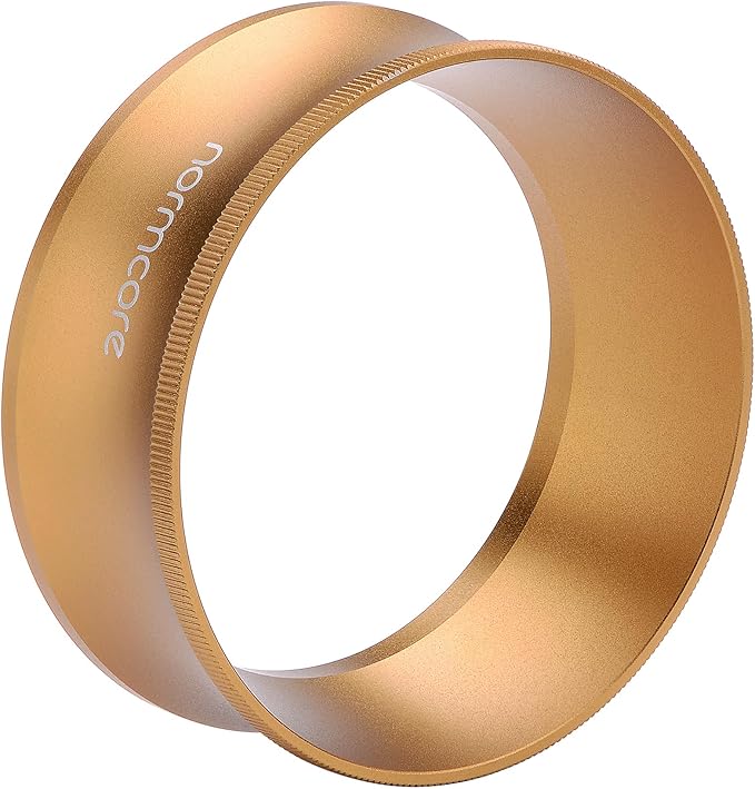 Normcore 58mm Magnetic Dosing Funnel, Espresso Coffee Dosing Ring, 28mm Anodized Aluminum with 7 Neodymium Magnets Fits 58mm Portafilter, Bronze