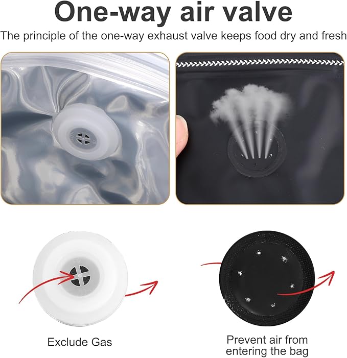 50 Pcs Coffee Bags With Valve Coffee Bags Coffees Beans Storage Bag Black High Barrier Foil Flat Bottom Reusable Heat Sealable Side Zipper Pouches for Home or Store 1 lb 500g