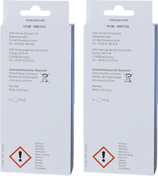 Decalcifying Tablets For All Coffee Machines, Powerful descaling, Fast Dissolution(Pack of 2)