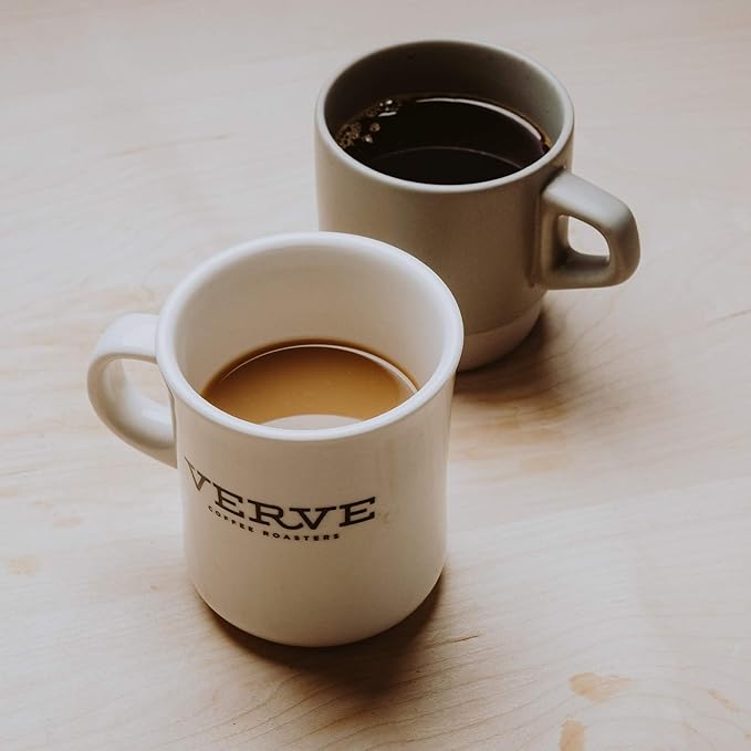 Verve Whole Bean Coffee | Aster Blend | Medium Roast Coffee Beans, Brewed or Espresso | Ethiopian Blend, Resealable Pouch | Hot or Cold Brew | Nectarine, Key Lime & Brown Sugar Notes | 12oz Bag