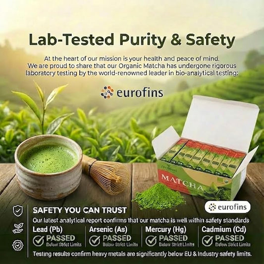 ZenRitual USDA Organic Ceremonial Matcha Green Tea Powder - 20 Single Serve Sticks - Sugar Free, 100% Pure First Harvest Jingshan - Instant Dissolve - Vegan, Keto