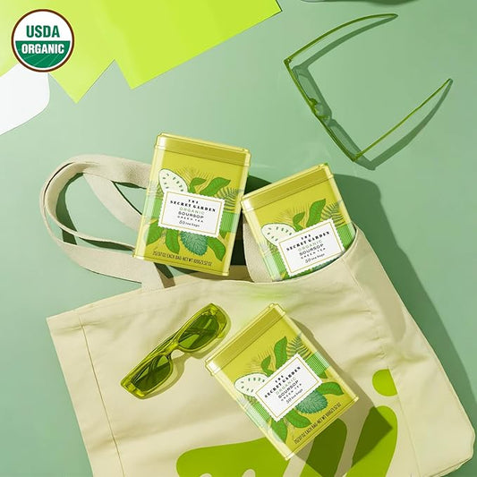 Life Plus Style Gourmet Secret Garden Organic Soursop Green Tea 50 Premium Tea Bags Blend of Pure Soursop Gluten Free No Additives No Sugar Non GMO