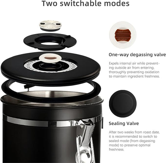 ShanSon Seal Valve 15pcs Set Airtight & Freshness Preservation Fits Various Coffee Containers Long-Lasting Lock Essential for Home Coffee Storage