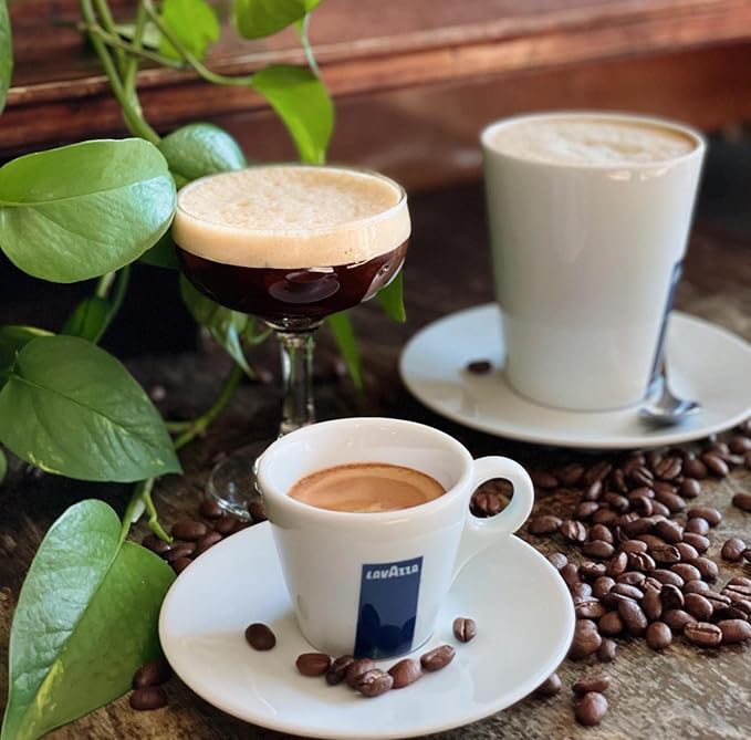 Lavazza Espresso Whole Bean Coffee, Medium Roast, 100% Arabica, 2.2 lb Bag (Pack of 6)