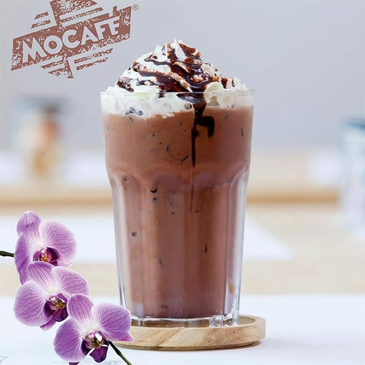 MOCAFE Maui Mocha Frappe Mix, Blended Iced Coffee Powder made with Kona Coffee Blend, 3lb bulk bag