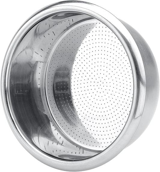 Normcore 54mm Precision High Extraction Basket, 16-18g Portafilter Basket for 54mm Espresso Machines, Includes Paper Filters (200pcs) and 53.3mm Puck Screen, 0.8mm Thickness, 0.28mm Hole Diameter