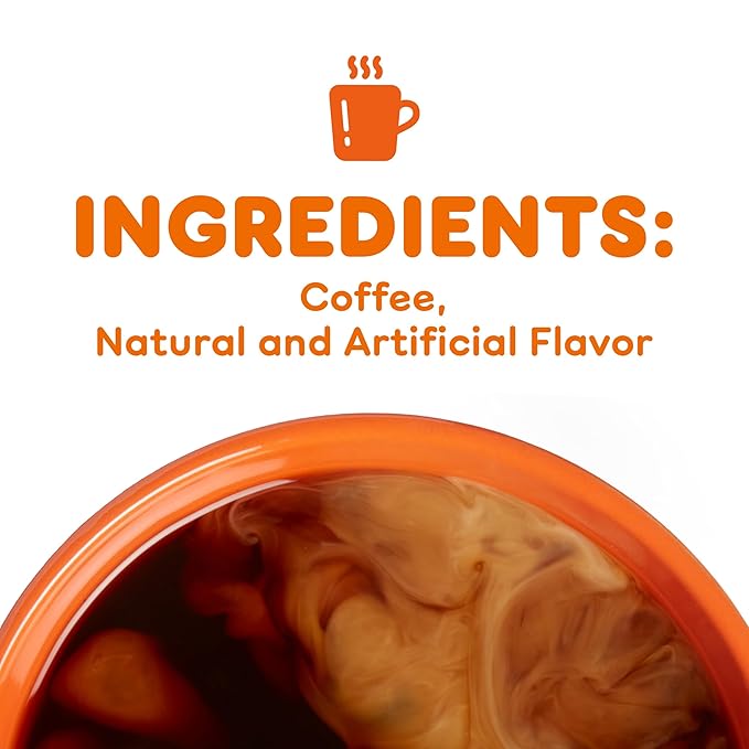 Dunkin' Hazelnut Flavored Ground Coffee, 18 Ounce (Pack of 6)