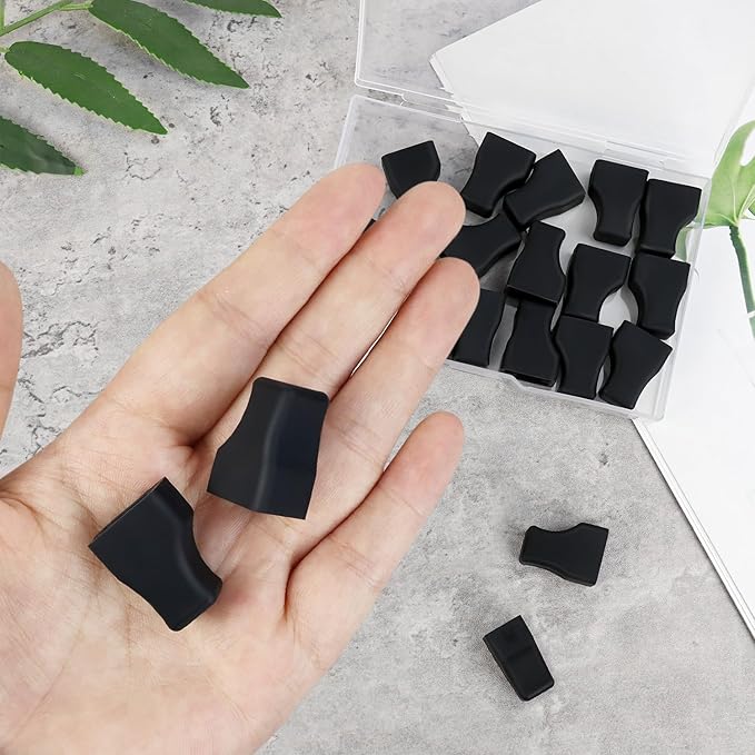 20 Pcs Black Coffee Syrup Pump Tip Covers Portable Rubber Pourer Caps Reusable Syrups Practical Pourer Caps for Long Lotion Pumps,Sugar, Liquor Bottle, Syrup Pump