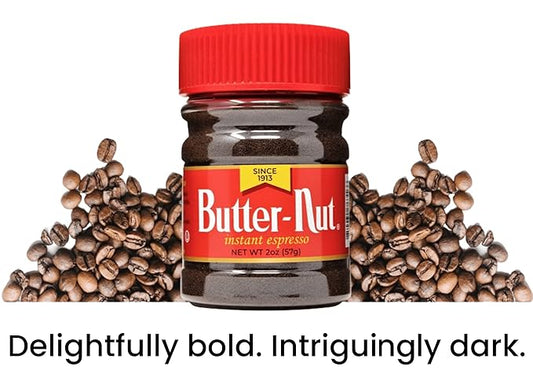 Butter-Nut Instant Espresso Coffee, 2 Ounce (Pack of 6)