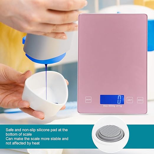 ZJchao Kitchen Precision Electronic Scale, Hair Color Cream Scale, Cake Baking Scale, Hair Dye Cream Digital Scale Kitchen Electronic Scale for Food Coffee Bean