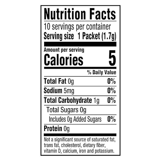 Crystal Light Drink Mix, 12 Packets, for Convenient On-the-Go Flavorful Hydration, Artificially Flavored Raspberry Ice, Zero Sugar, . 6 oz each