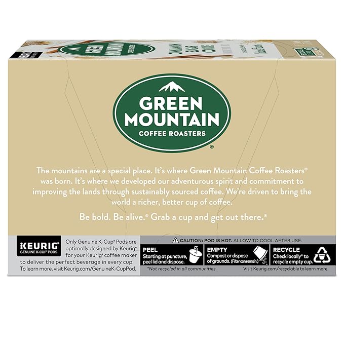 Green Mountain Coffee Roasters light roast Pod Cinnamon Sugar Cookie Coffee, 12 Count