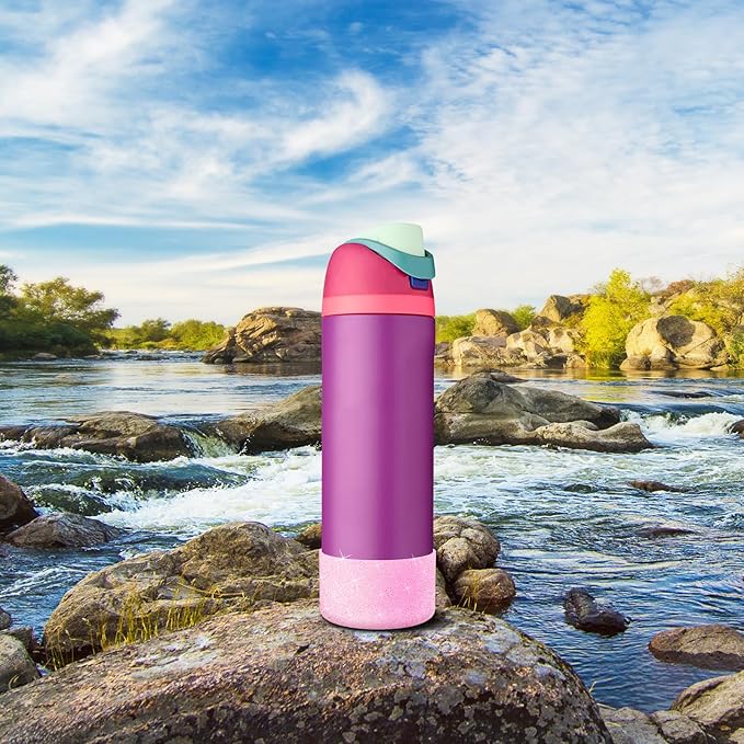Silicone Boot for Owala Water Bottle 24 oz 32 oz 40 oz, Anti-Slip Protective Sleeve for FreeSip/Twist/Flip Stainless Steel Water Bottles Accessories