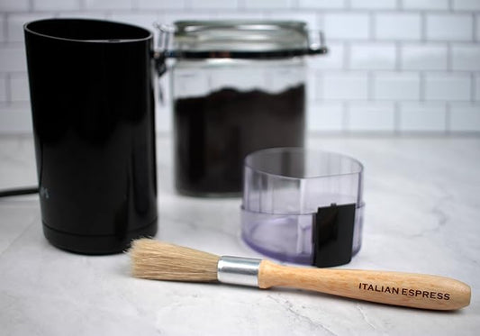 RSVP International Espresso Coffee Kitchen Cleaning Tool, Utility Brush, Stainless Steel