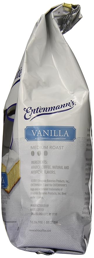 Entenmann's Ground Coffee, Vanilla Flavor, 10-Ounce (Pack of 3)