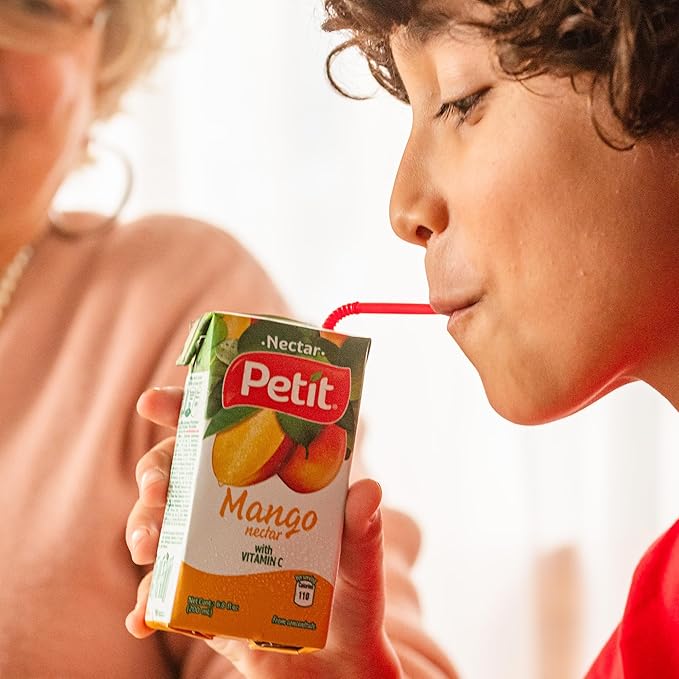 Petit Mango Nectar, 200 ml (Pack of 24) – Refreshing Tropical Fruit Beverage