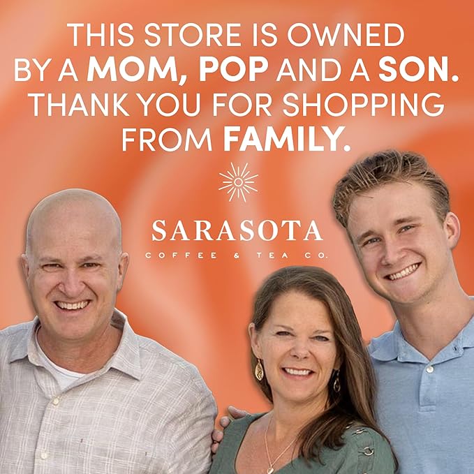 Sarasota Coffee 1905 Cold Brew Coffee Bags | Roasted Butter Pecan Crunch | Blonde-Medium Roast | Low Acid & Smooth | Ground Filter Packs | Cold Brew Kit Makes 14 Cups | Rich Nutty Notes