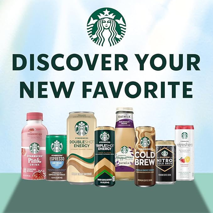 Starbucks Iced Energy, Strawberry Kiwi, 12 Fl Oz Cans (Pack of 12)